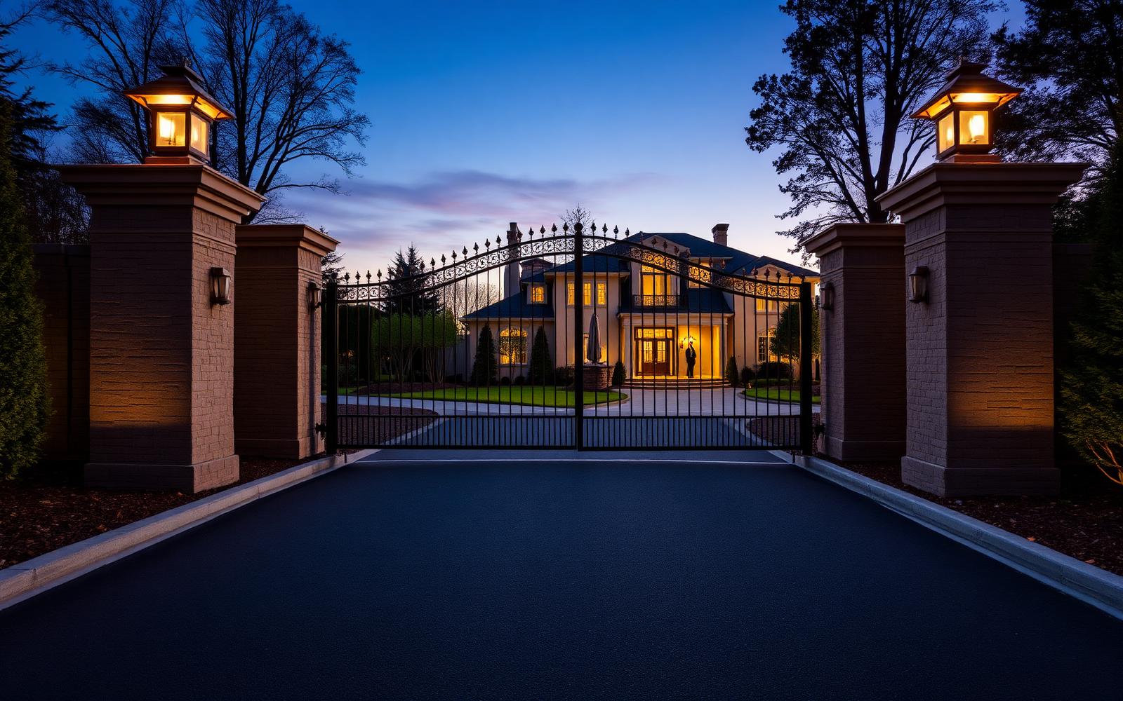 Complete estate entrance